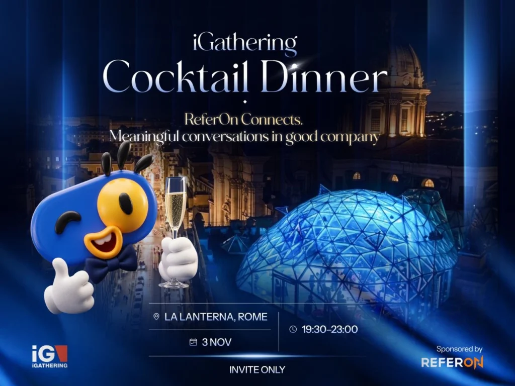 SiGMA iGathering Cocktail Dinner brought to you by ReferOn
